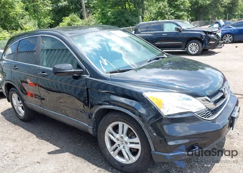 2010 Honda Cr-V Ex-L из США, поврежденный, VIN 5J6RE3H72AL001057